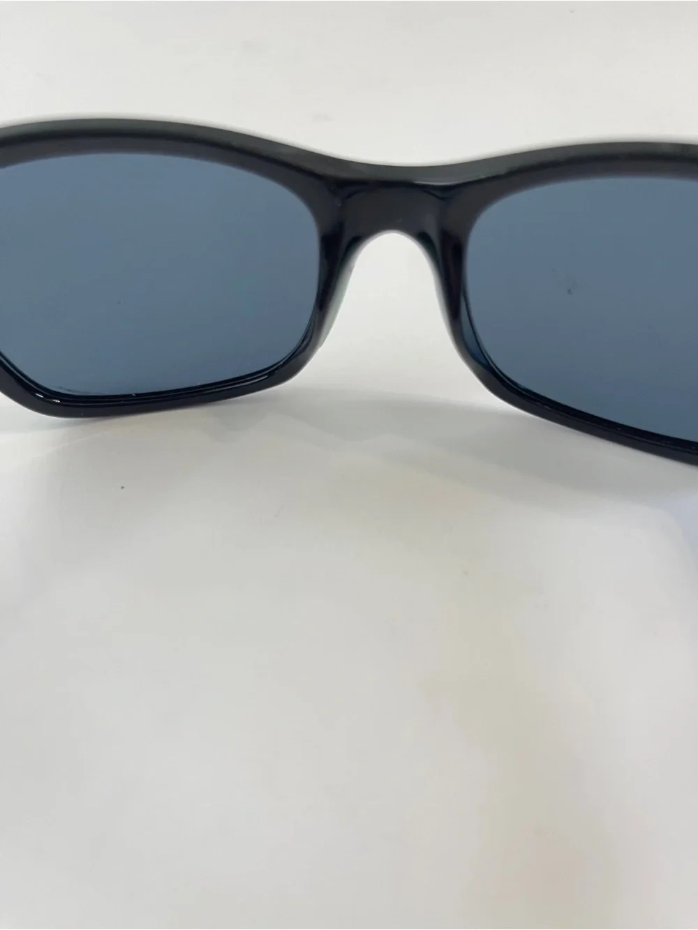 Costa Del Mar Kare Polished Black SUNGLASSES FRAMES Sea Green Lens Scratched